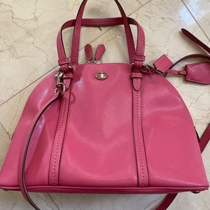 Coach Satchel Pink